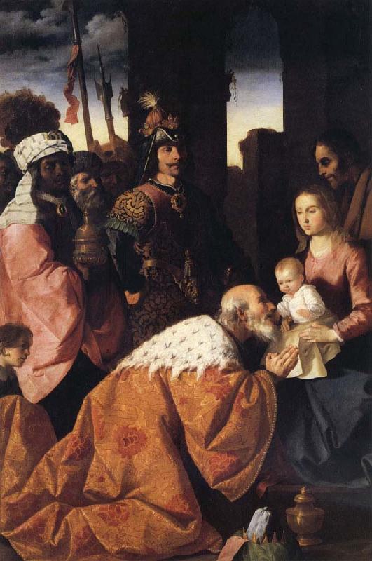 Francisco de Zurbaran Adoration of the Magi Sweden oil painting art